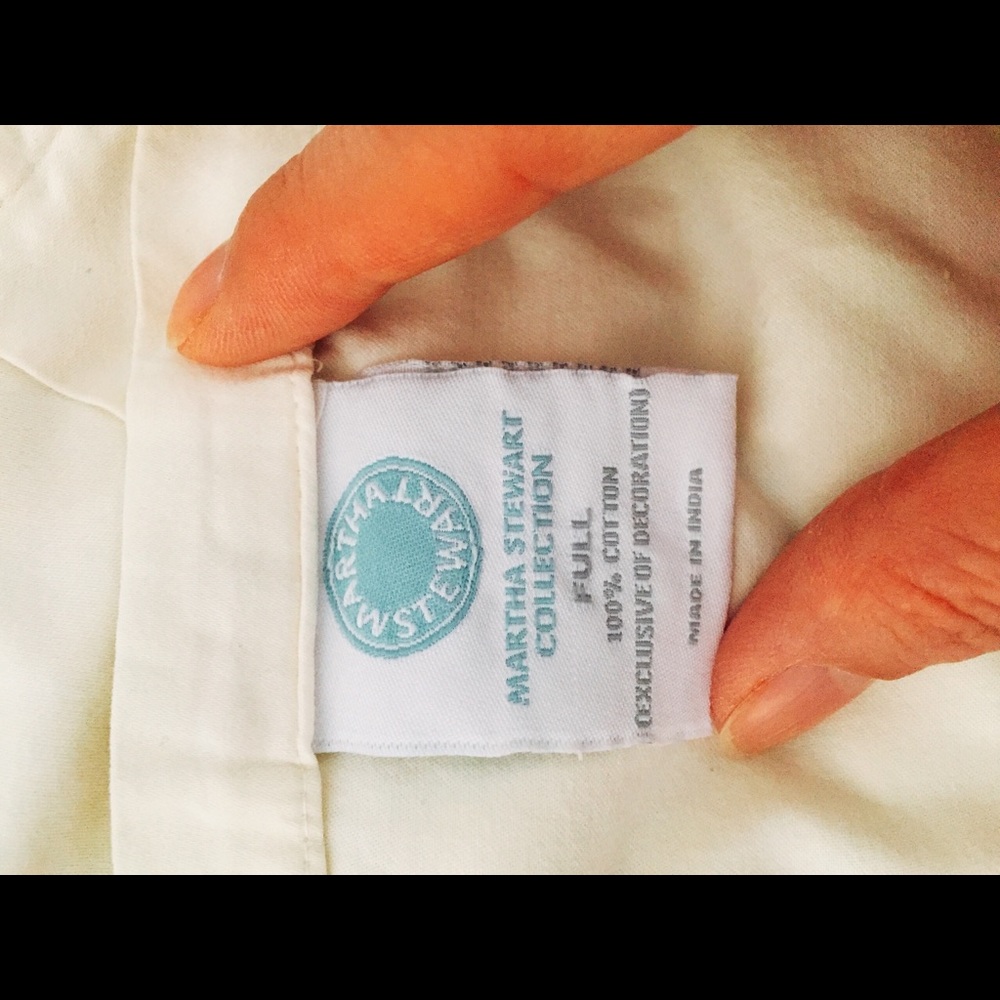 Martha Stewart collection full size mattress cover